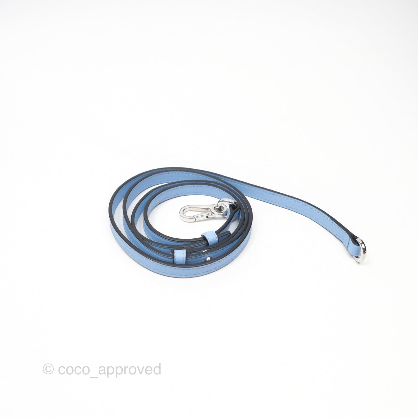 Loewe Elephant Bag In Classic Calfskin Blue