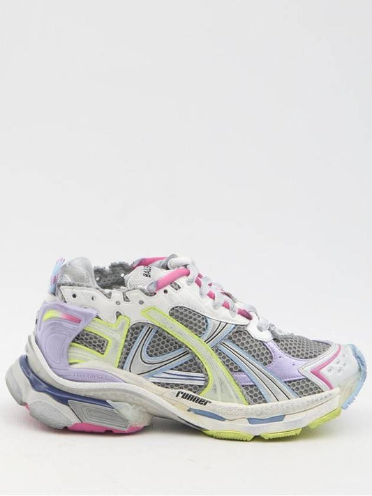 Luxury Balenciaga Runner mesh panel low-top sneakers