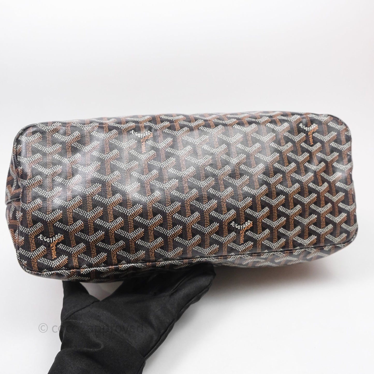 Goyard Bohème Hobo Bag Black & Tan