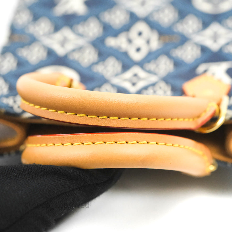 Louis Vuitton Petit Sac Plat Bag Denim Since 1854