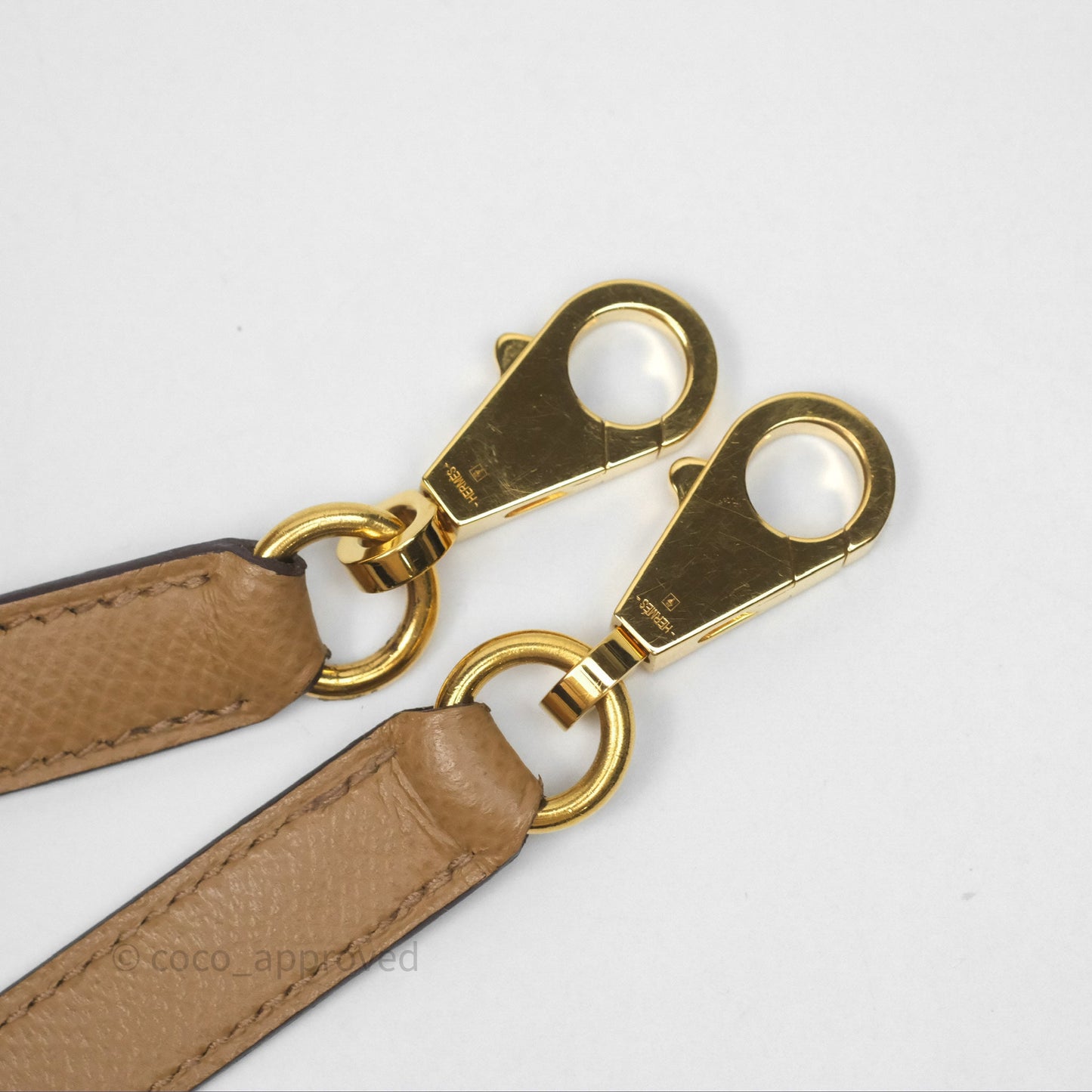 Hermès Sellier Kelly 25 Chai 0M Epsom Gold Hardware