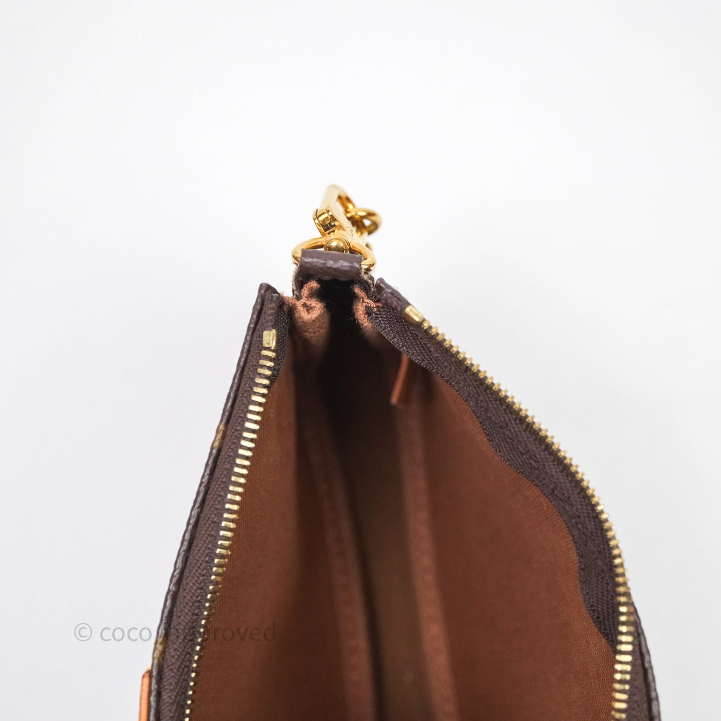 Louis Vuitton Multi Pochette Accessories Khaki Monogram Canvas