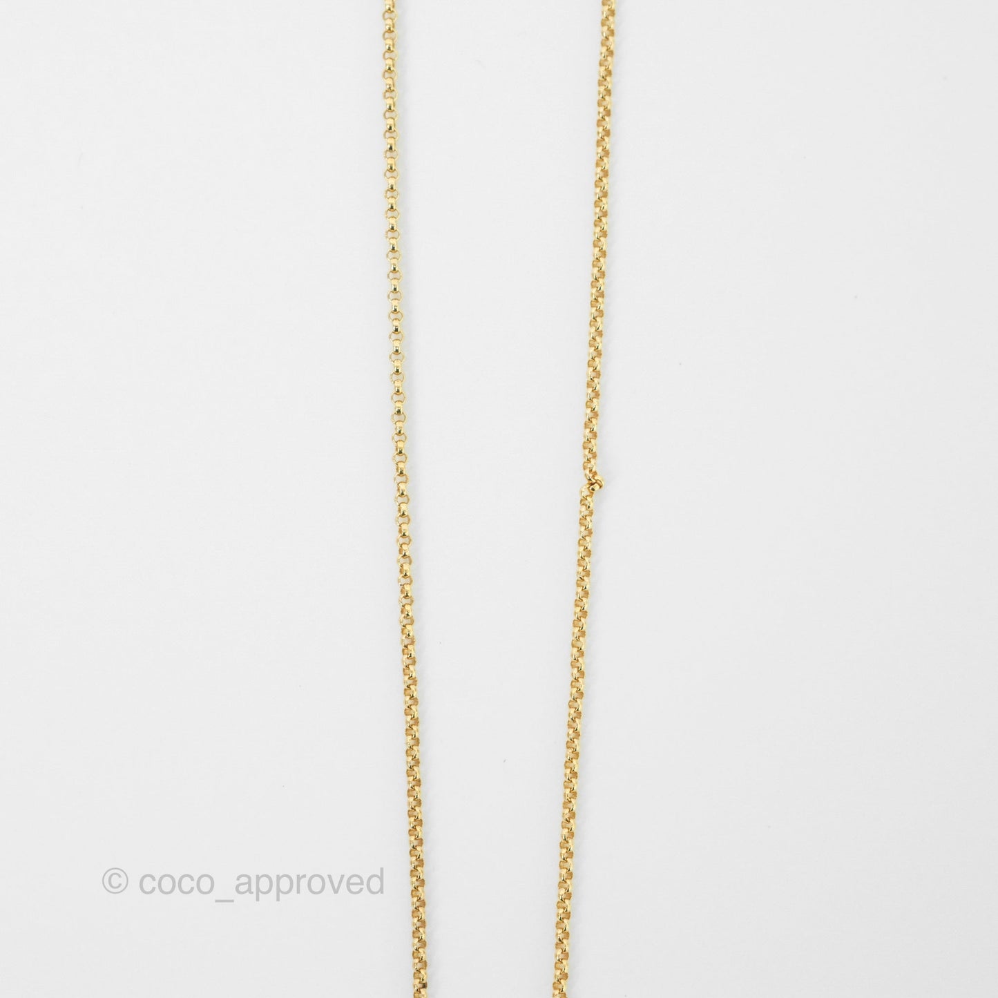Bvlgari Mini Zero1 Necklace Ceramic Bronze Rose Gold