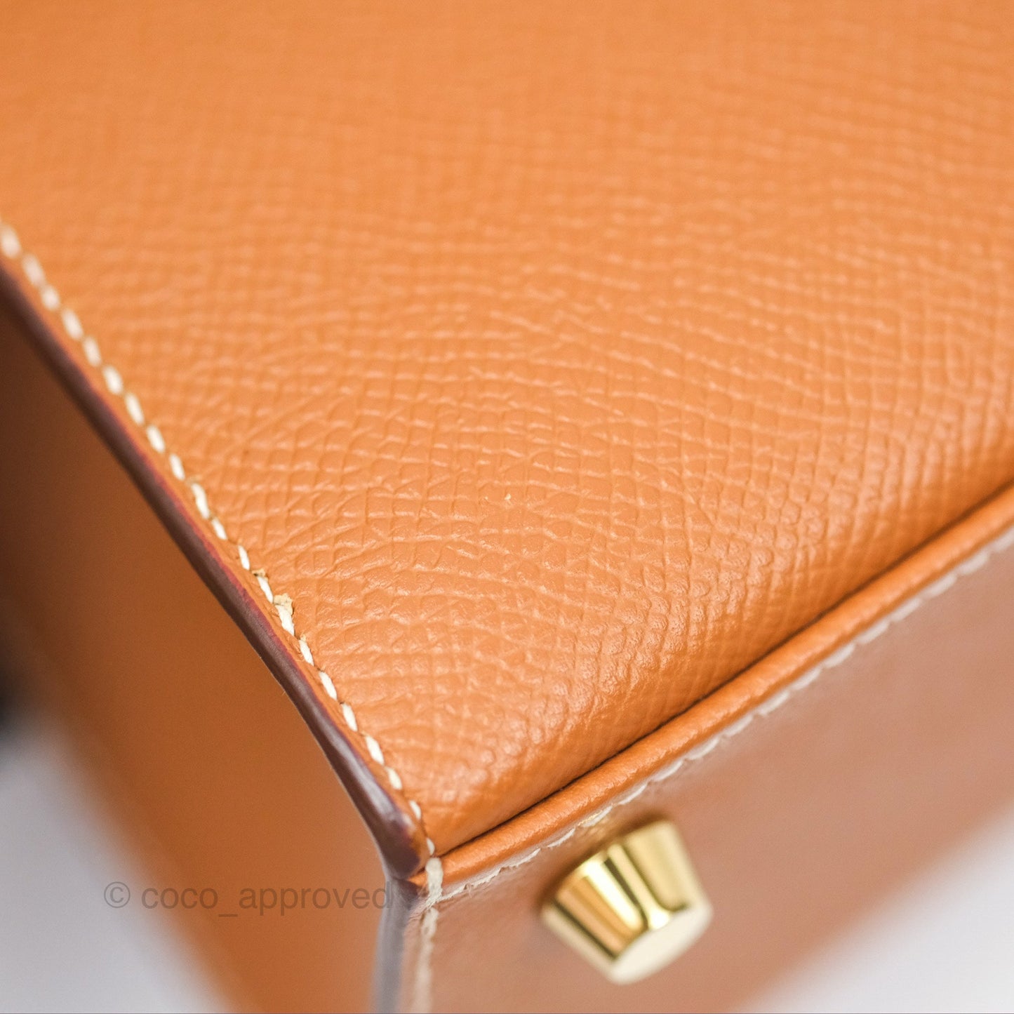 Hermès Kelly 25 Sellier Gold 37 Epsom Gold Hardware