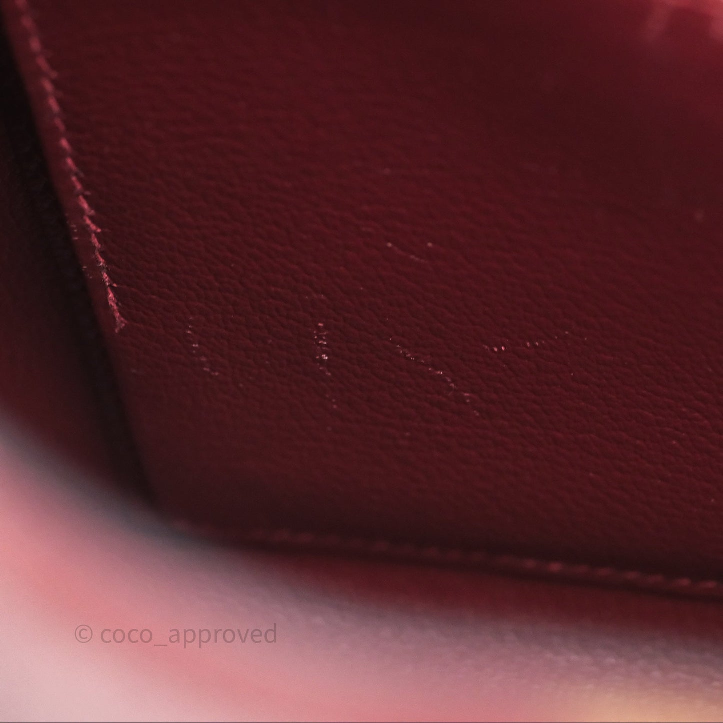 Hermès Sellier Kelly 25 Rouge H Epsom Gold Hardware