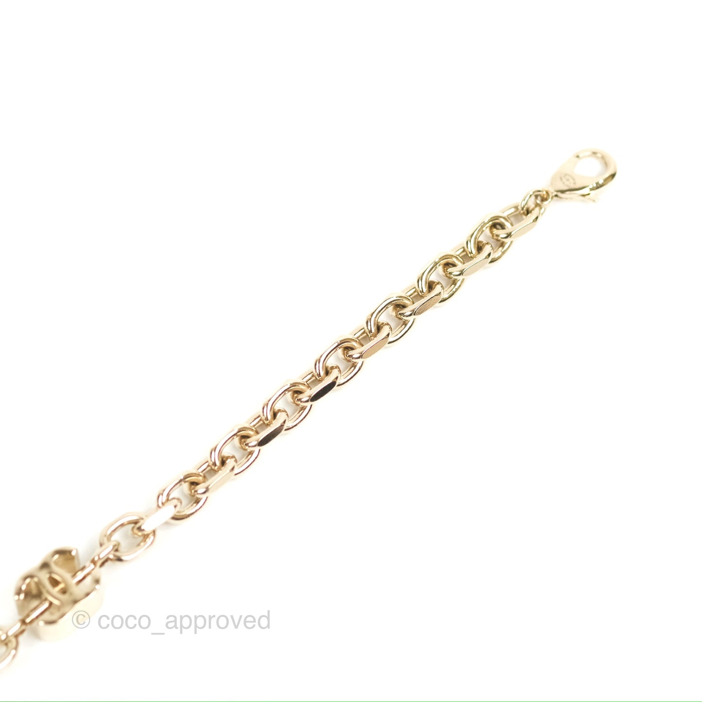 Chanel CC Chain Choker Gold Tone 22K