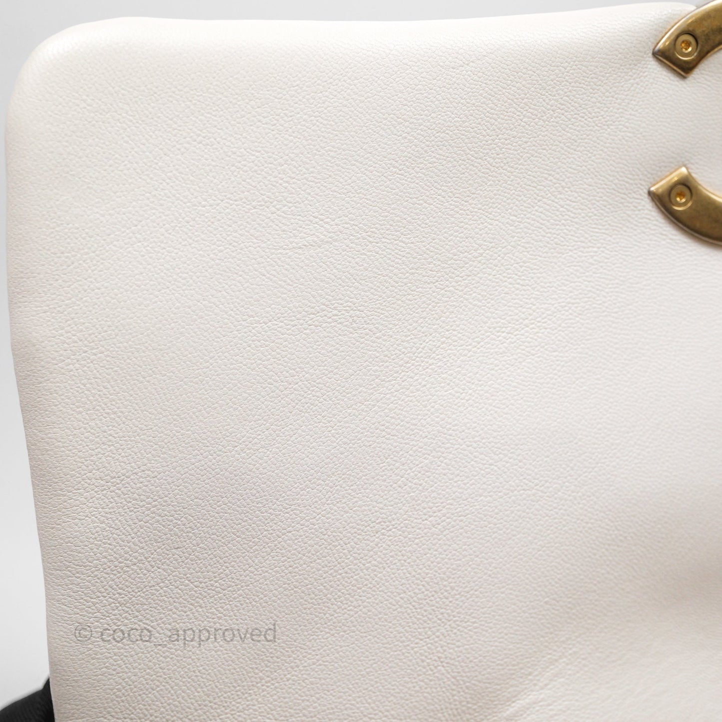 Chanel 19 Small Ivory White Mixed Hardware