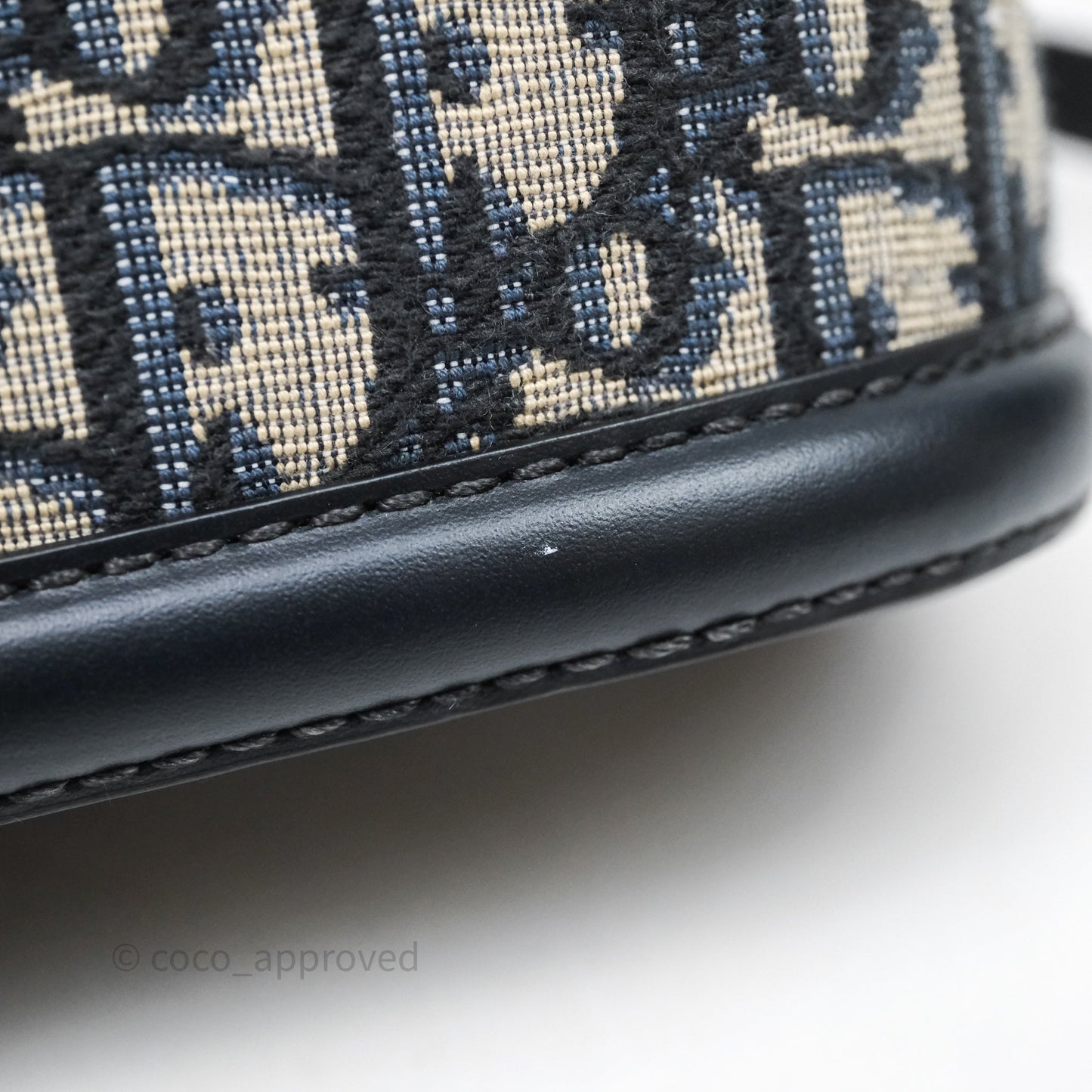 Christian Dior Medium O C'est Dior Bucket Bag Blue Dior Oblique Jacquard