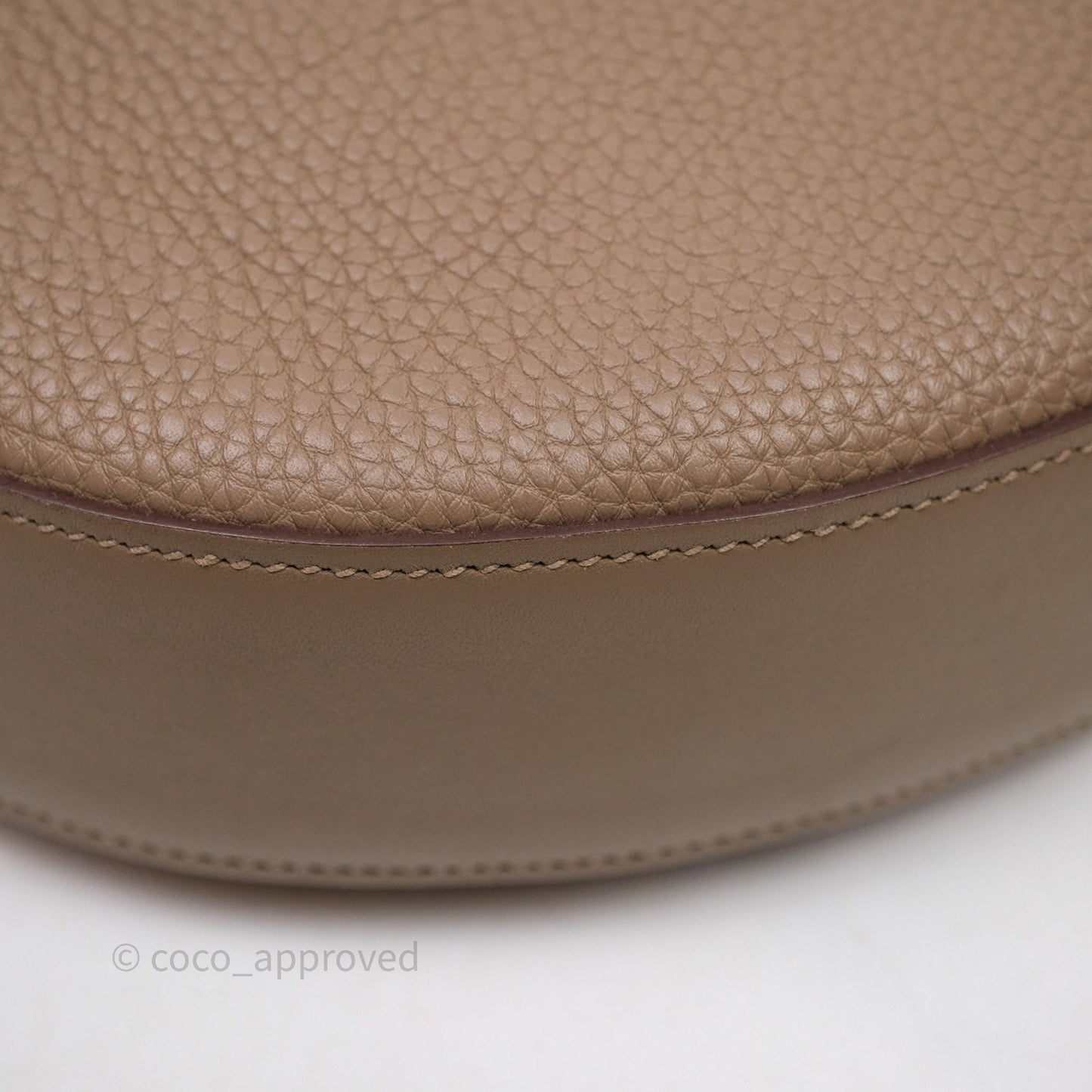 Hermes Arcon Bag Etoupe 18 Togo Palladium Hardware