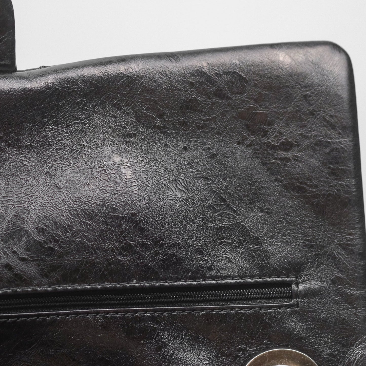 Chanel 228 Reissue Flap Quilted Black Crumpled Calfskin Ruthenium Hardware