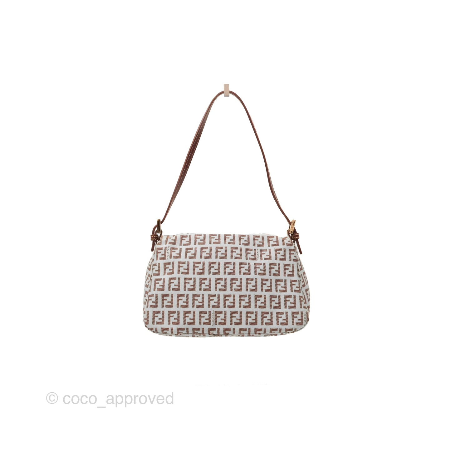 Fendi Zucchino Mamma Baguette Bag