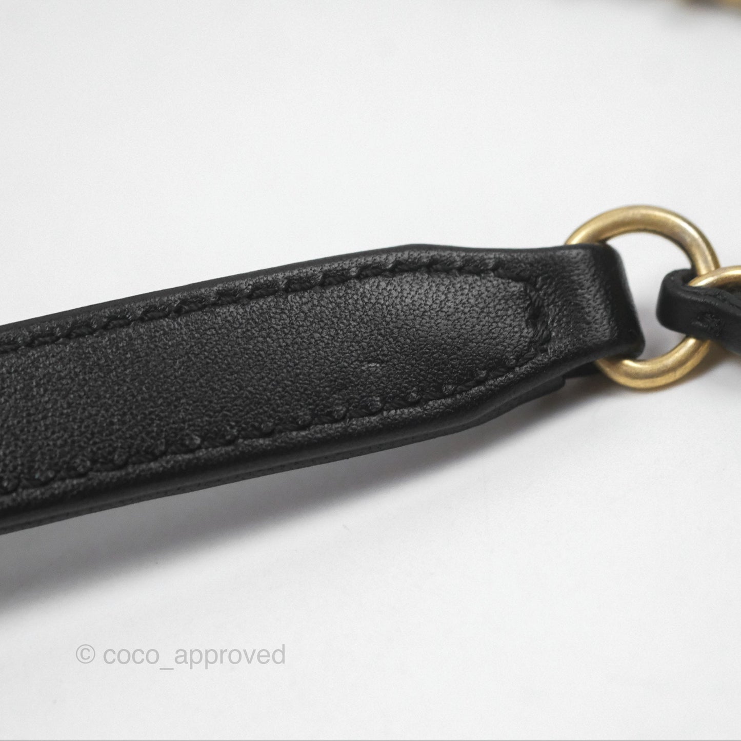 Chanel Quilted Small CC Filigree Flap Beige Black Caviar