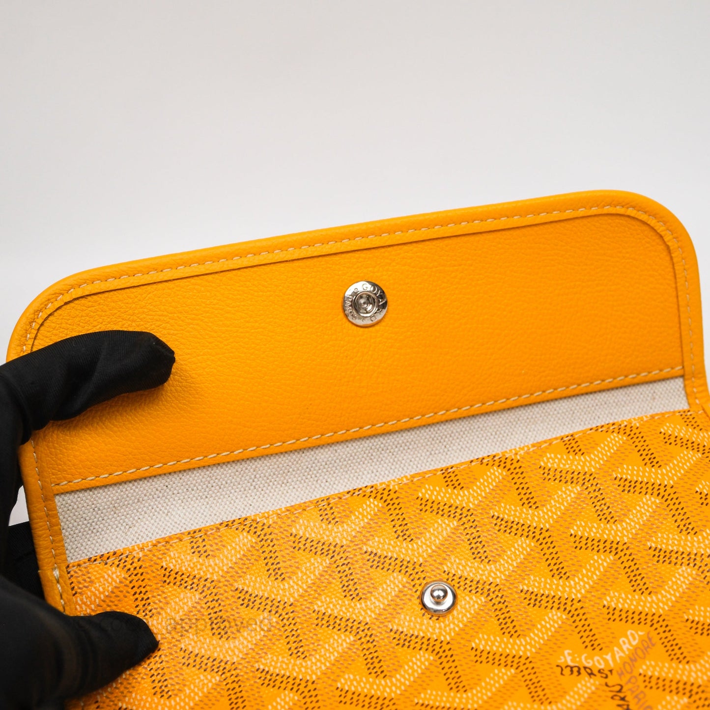 Goyard St. Louis GM Yellow Goyardine Canvas