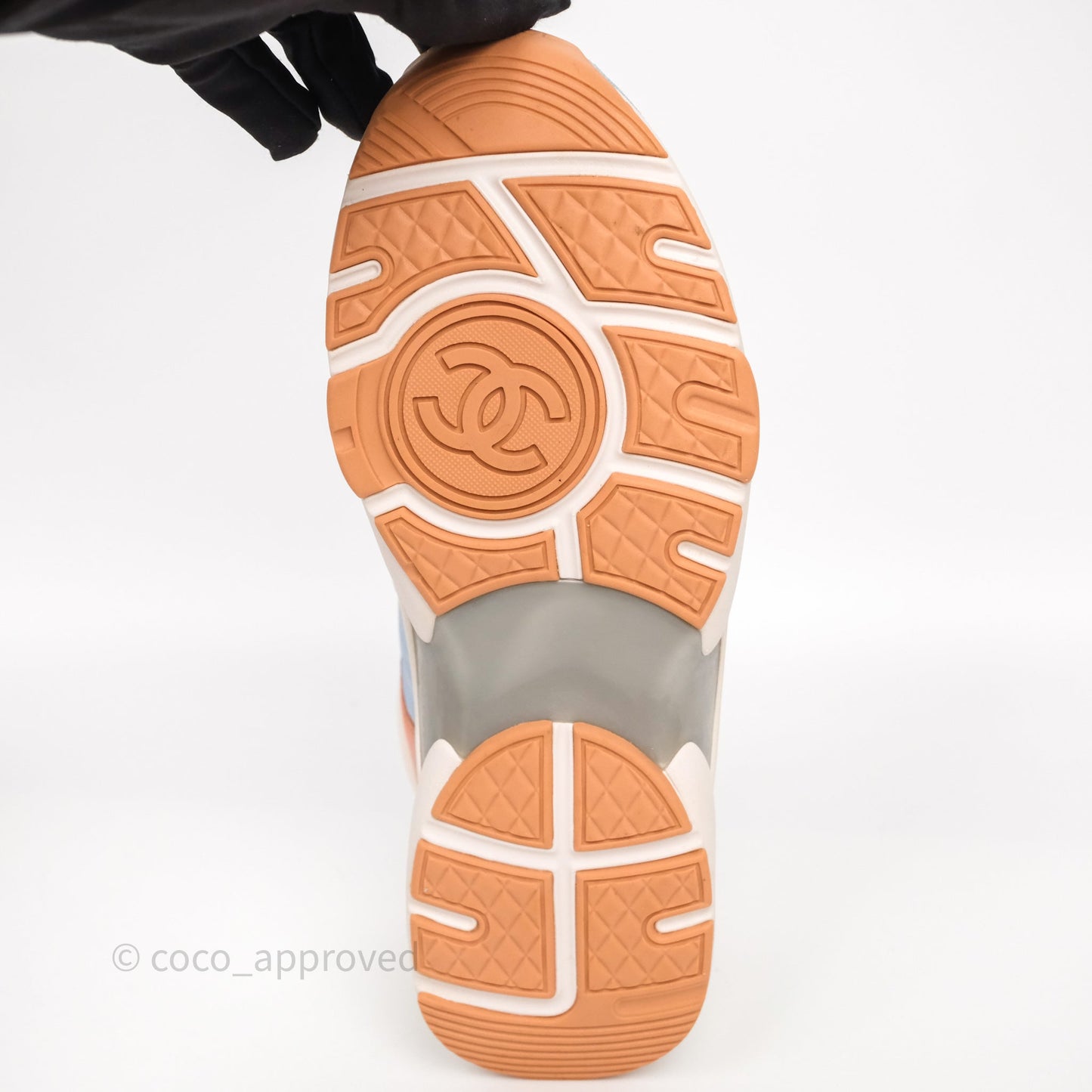 Chanel CC Sneakers Multicolor Size 38