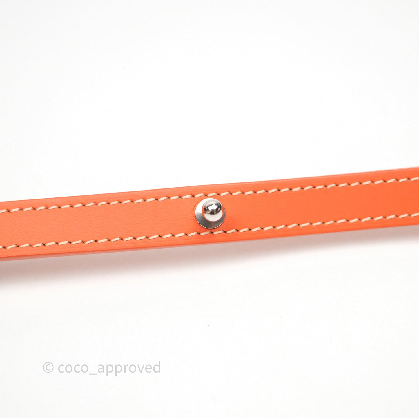 Goyard Saïgon Structuré Mini Bag Orange Goyardine Canvas