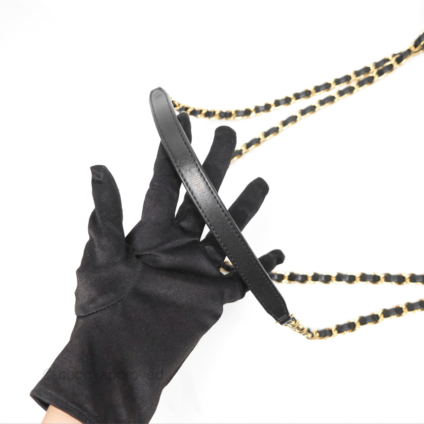Chanel Mademoiselle Flap Bag Black Calfskin Gold Hardware