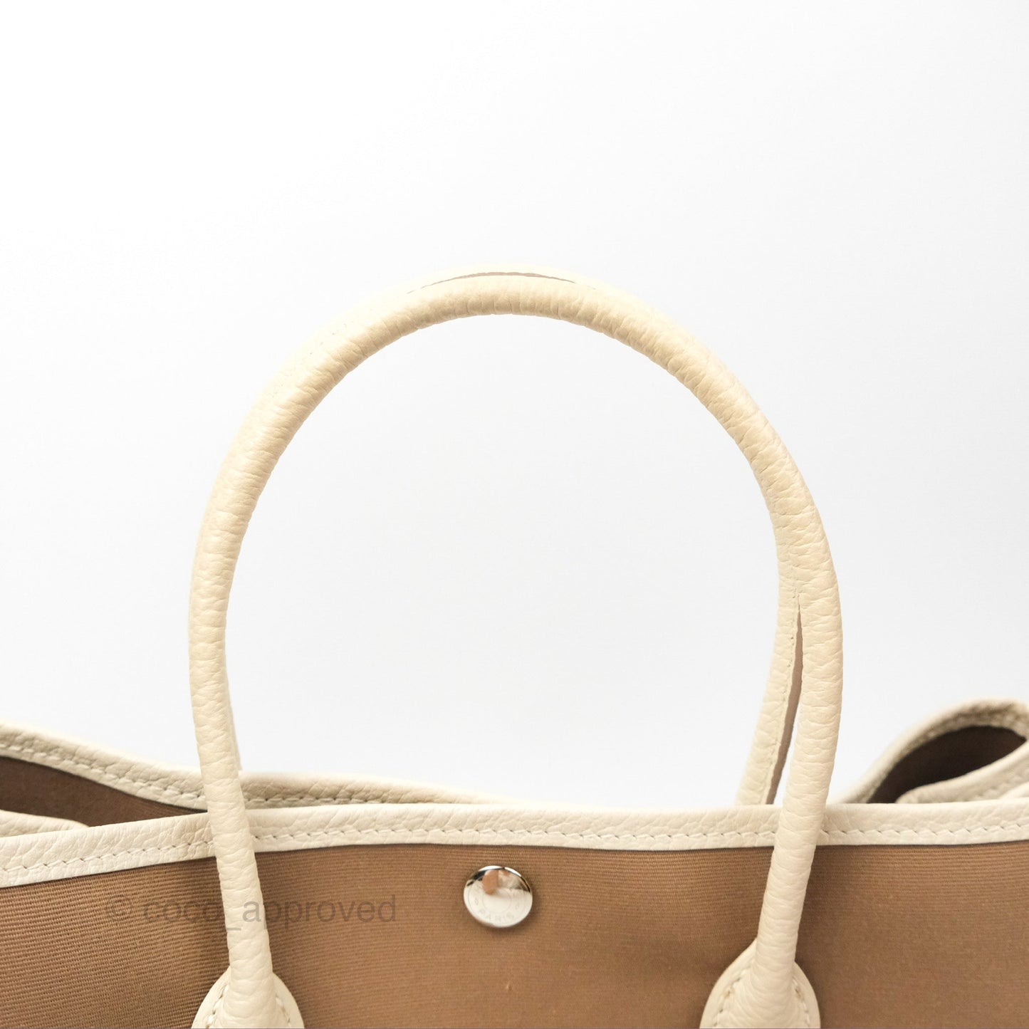 Hermes Garden Party 30 Etoupe 18 Canvas Craie 10