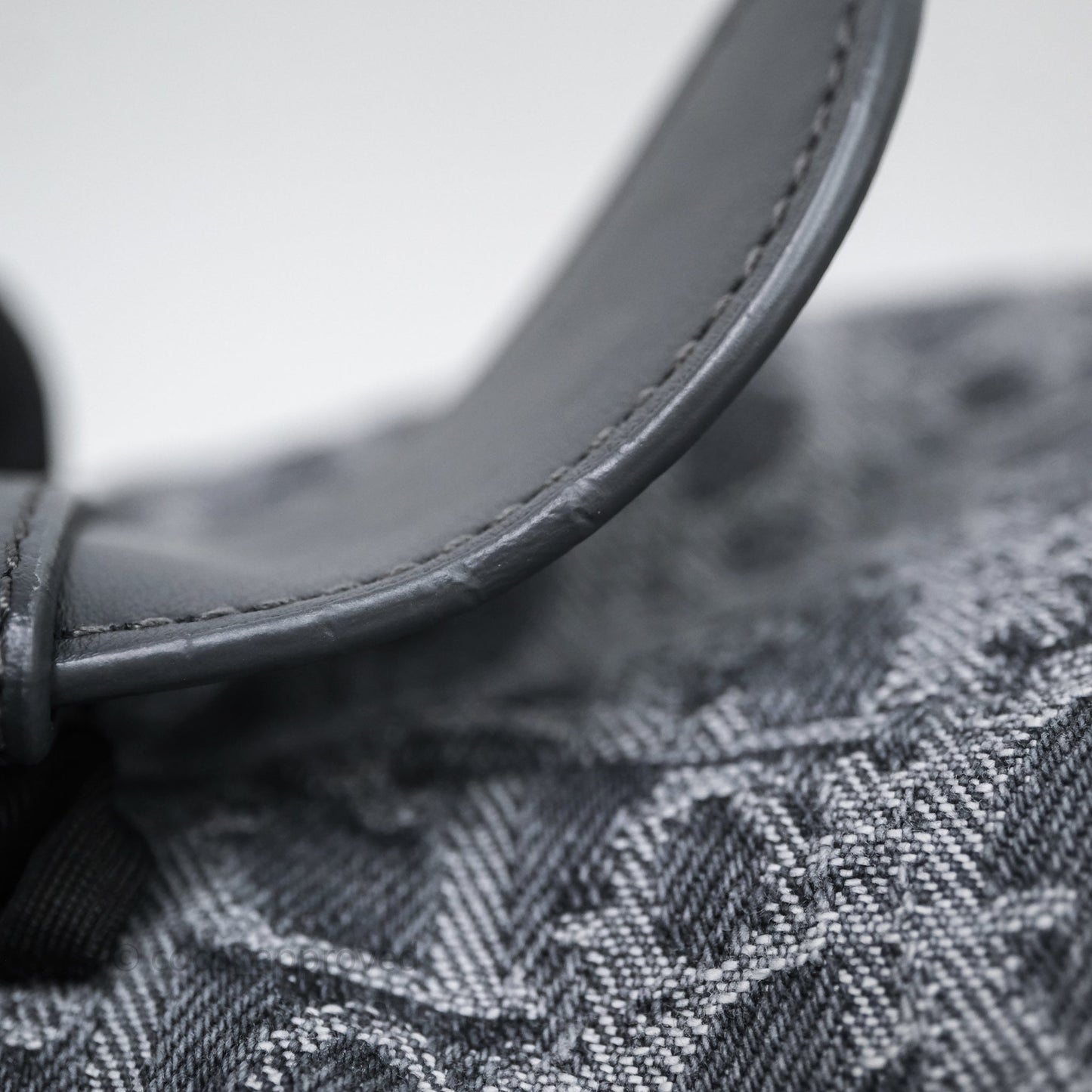 Dior Small D-Journey Bag Gray Denim Dior Oblique Jacquard