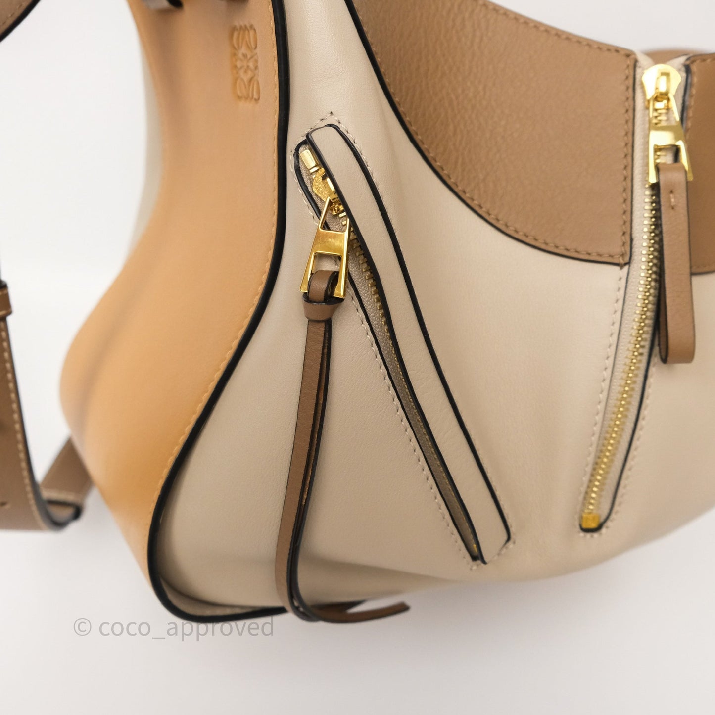 Loewe Small Hammock Shoulder Bag Tan Taupe