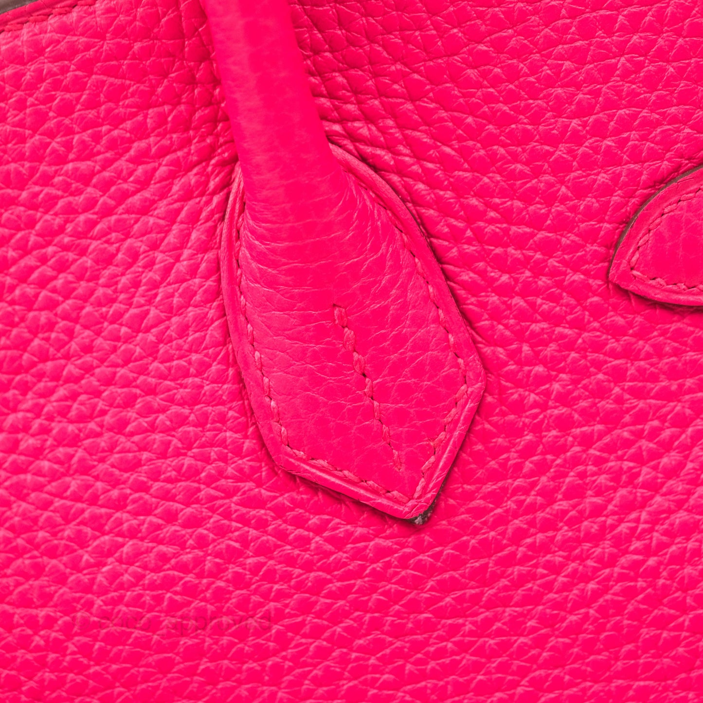Hermès Birkin 30 Retourne I6 Rose Extrême Clemence Gold Hardware