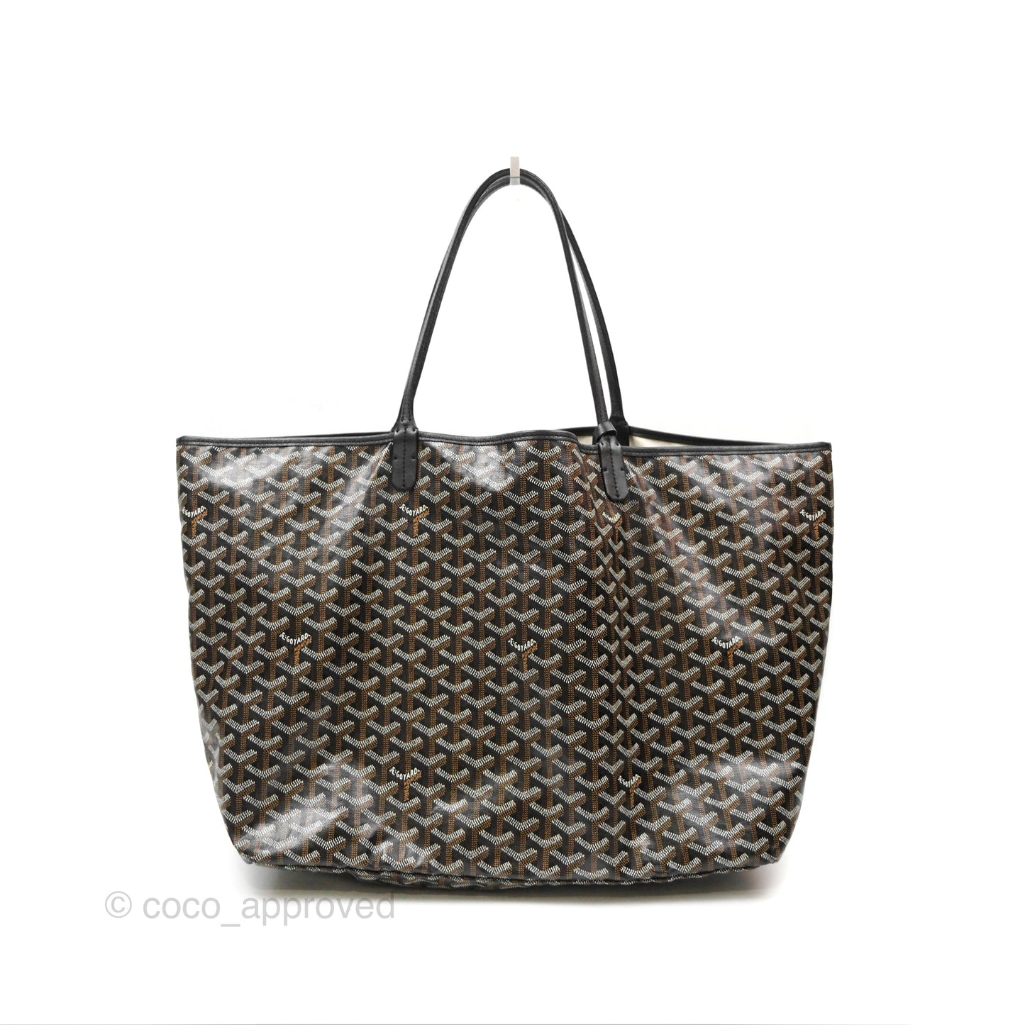 Goyard St. Louis Tote GM Black