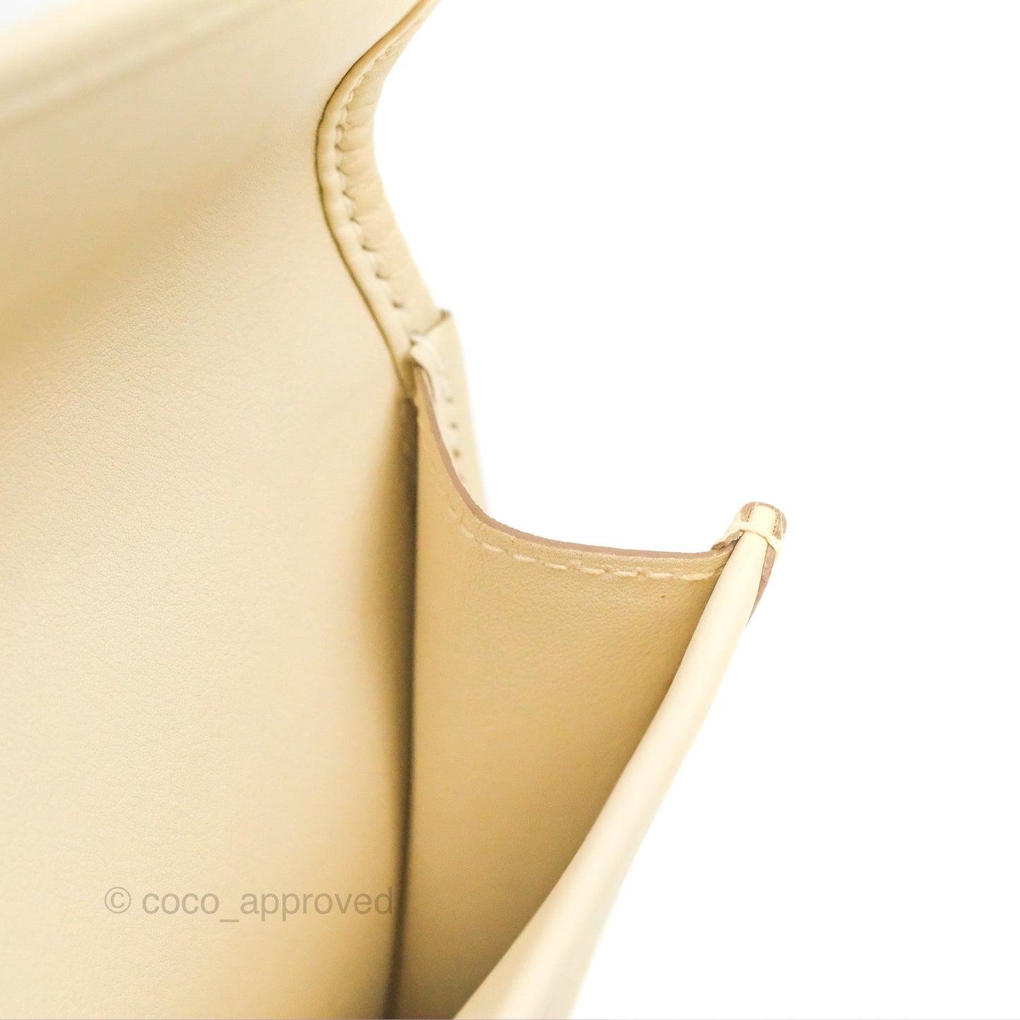 Hermès Jige Elan 29 Clutch Craie Swift