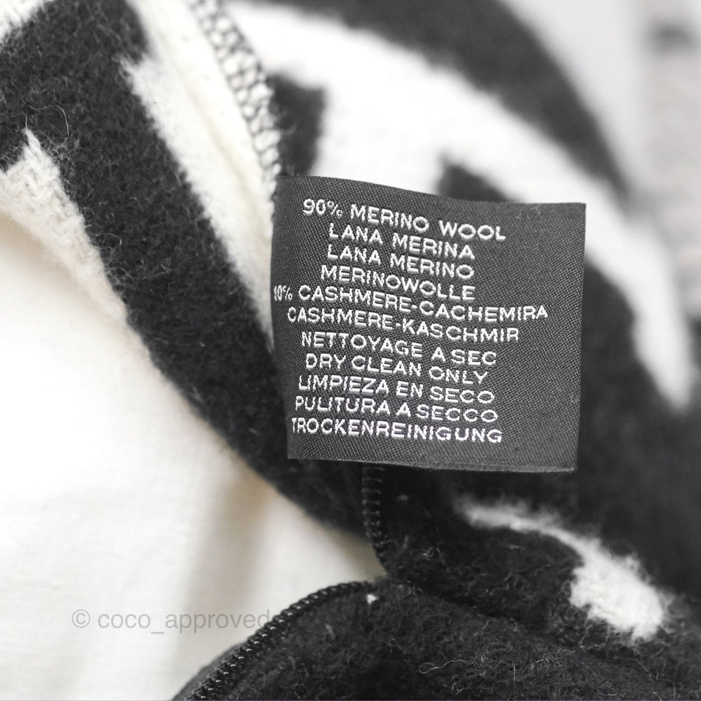 Hermes Small Avalon III Pillow Écru Noir