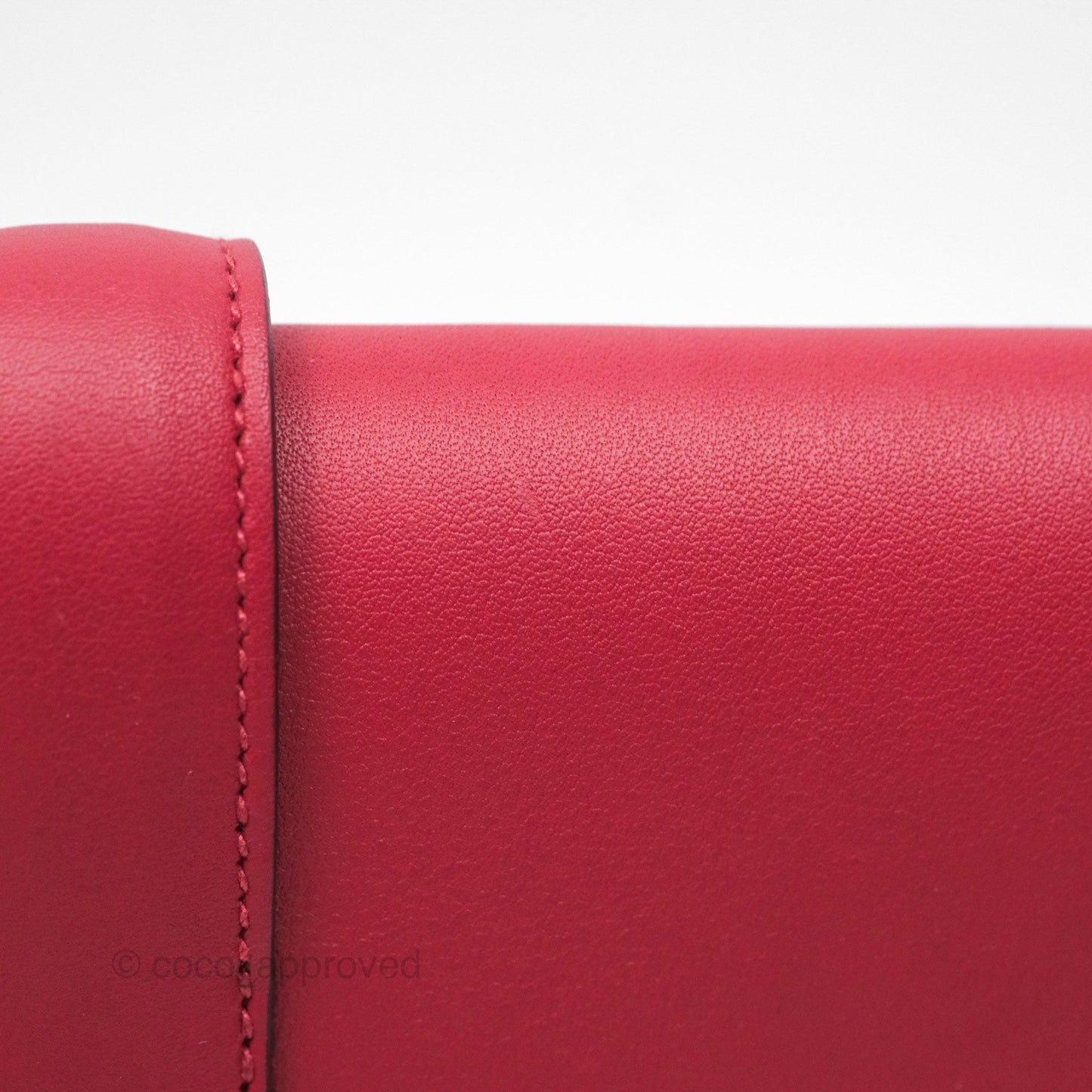 Hermès Jige Elan 29 Clutch Rouge Garance