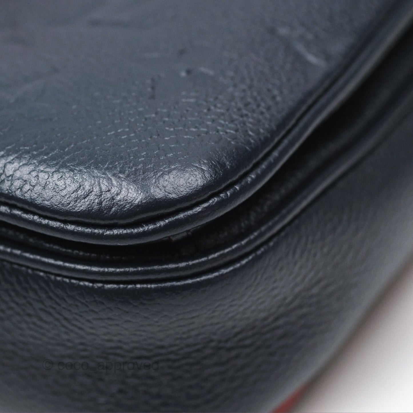 Louis Vuitton Empreinte Pochette Metis Marine Rouge