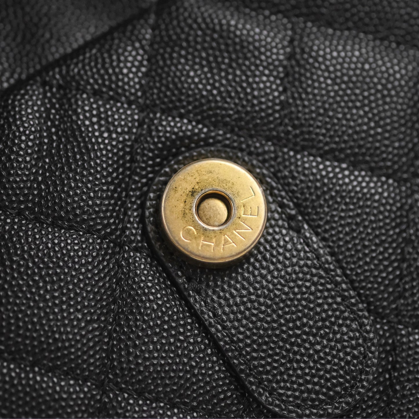 Chanel Small Quilted Filigree Backpack Black Caviar