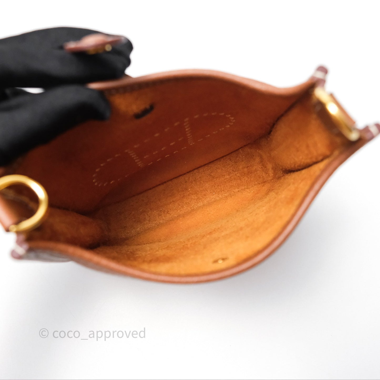 Hermès Mini Evelyne 16 Amazone Gold 37 Clemence Gold Hardware