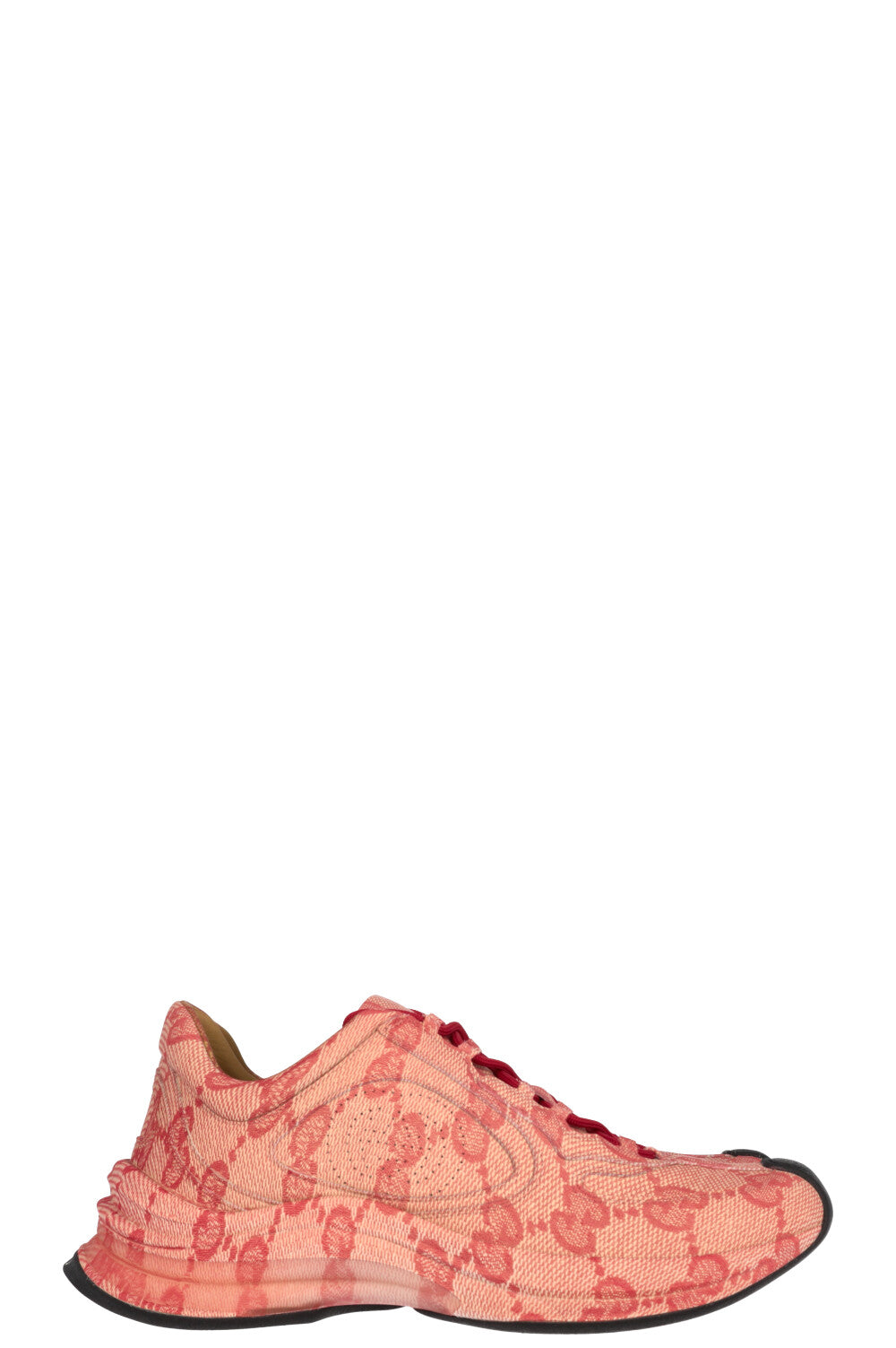 Luxury Gucci Trending 2025 Run Sneakers GG Supreme Red