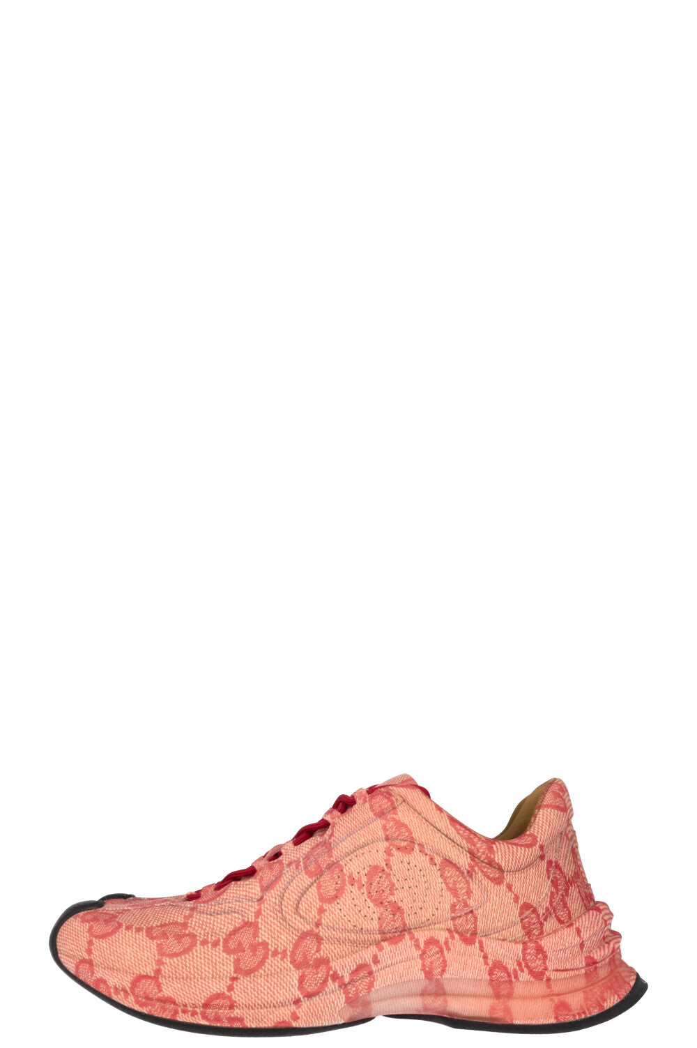 Luxury Gucci Trending 2025 Run Sneakers GG Supreme Red