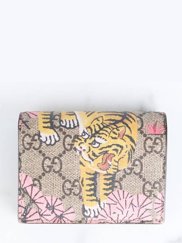 Luxury Gucci Trending 2025 Bengal card wallet pink