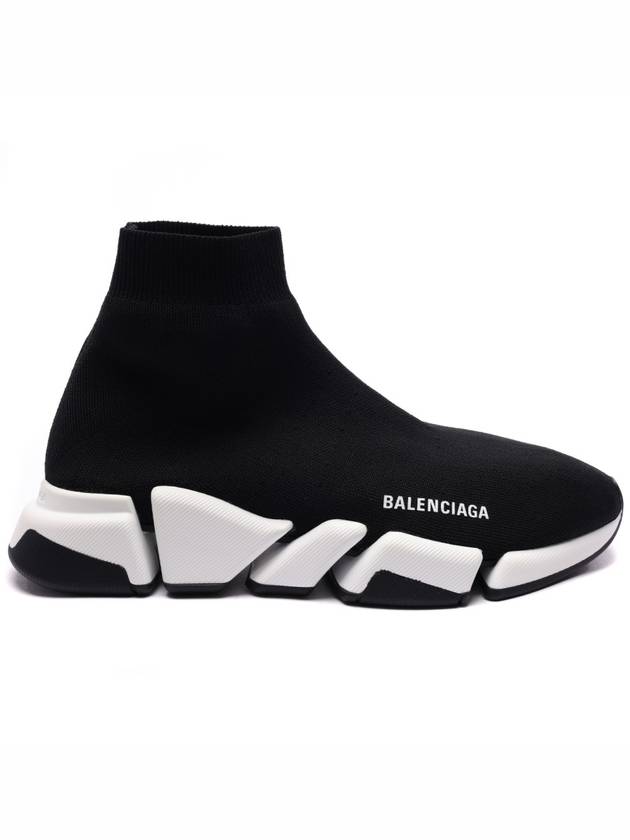 Luxury Balenciaga Speed 2.0 High Top Sneakers Black