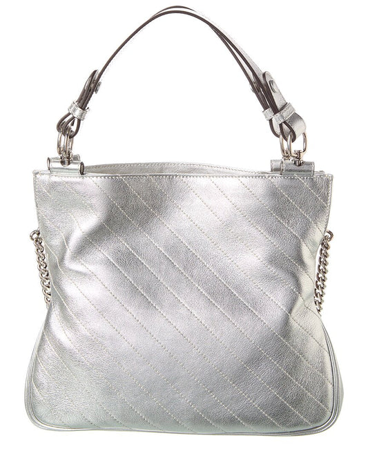 Luxury Gucci Trending 2025 Blondie Small Leather Tote