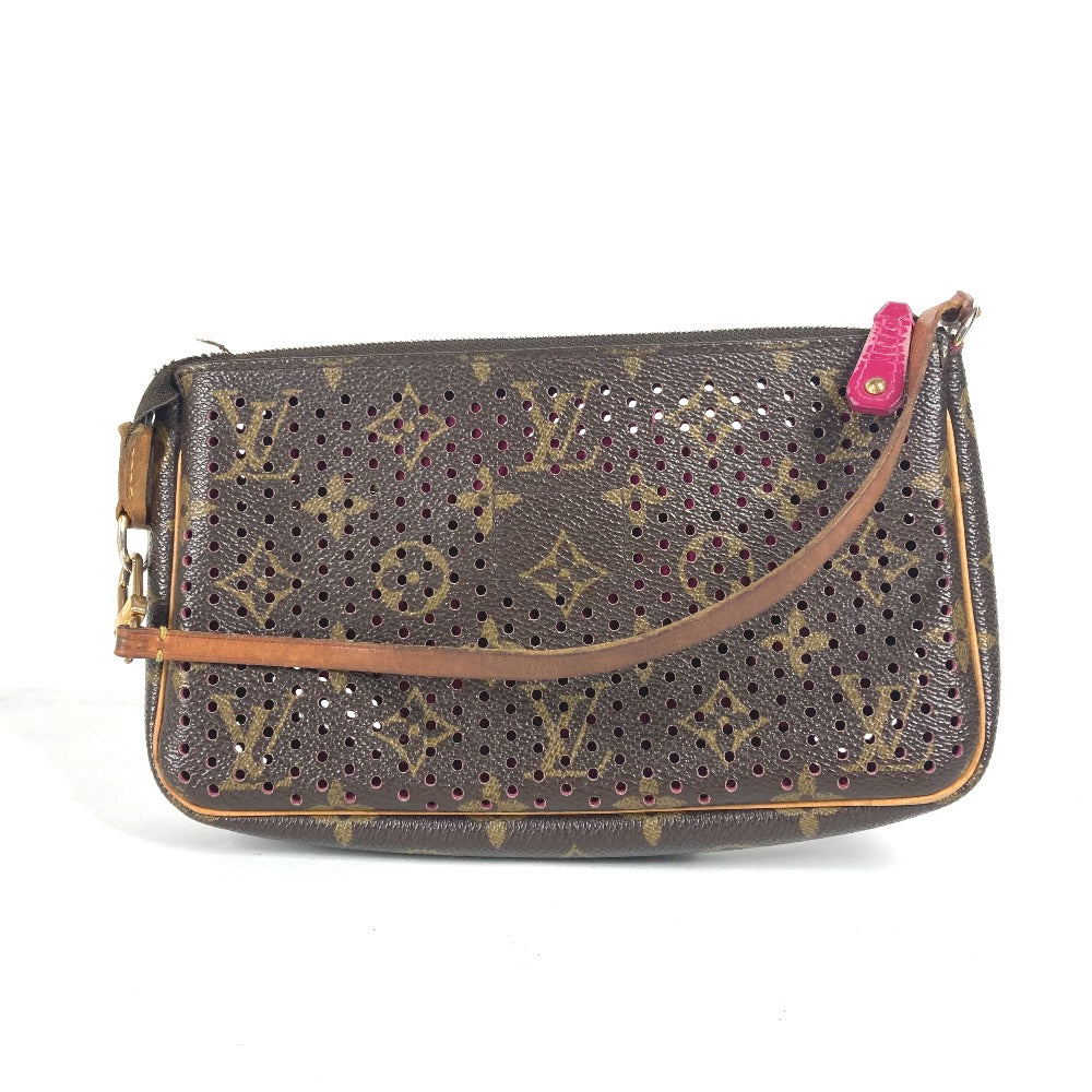 LOUIS VUITTON Shoulder Bag M95183 Monogram canvas pink Monogram Perfo Pochette Accessories