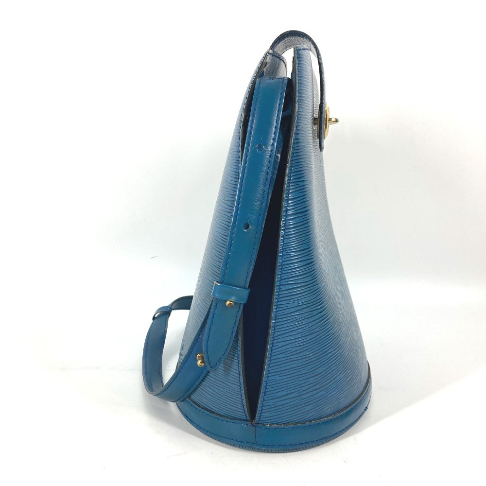 LOUIS VUITTON Shoulder Bag M52255 Epi Leather blue Epi Cluny PM Women