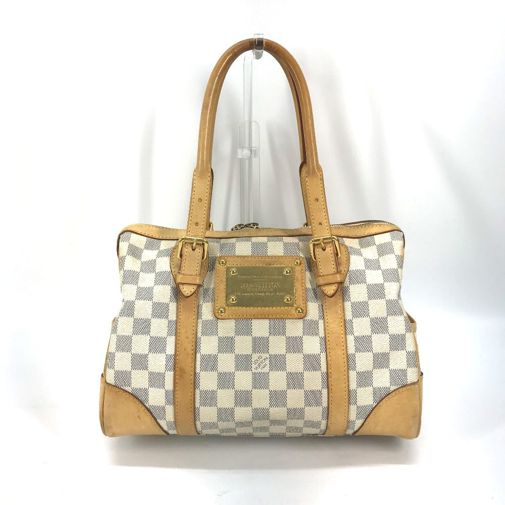LOUIS VUITTON Handbag N52001 Damier Azur Canvas white Damier Azur Berkeley PM Women
