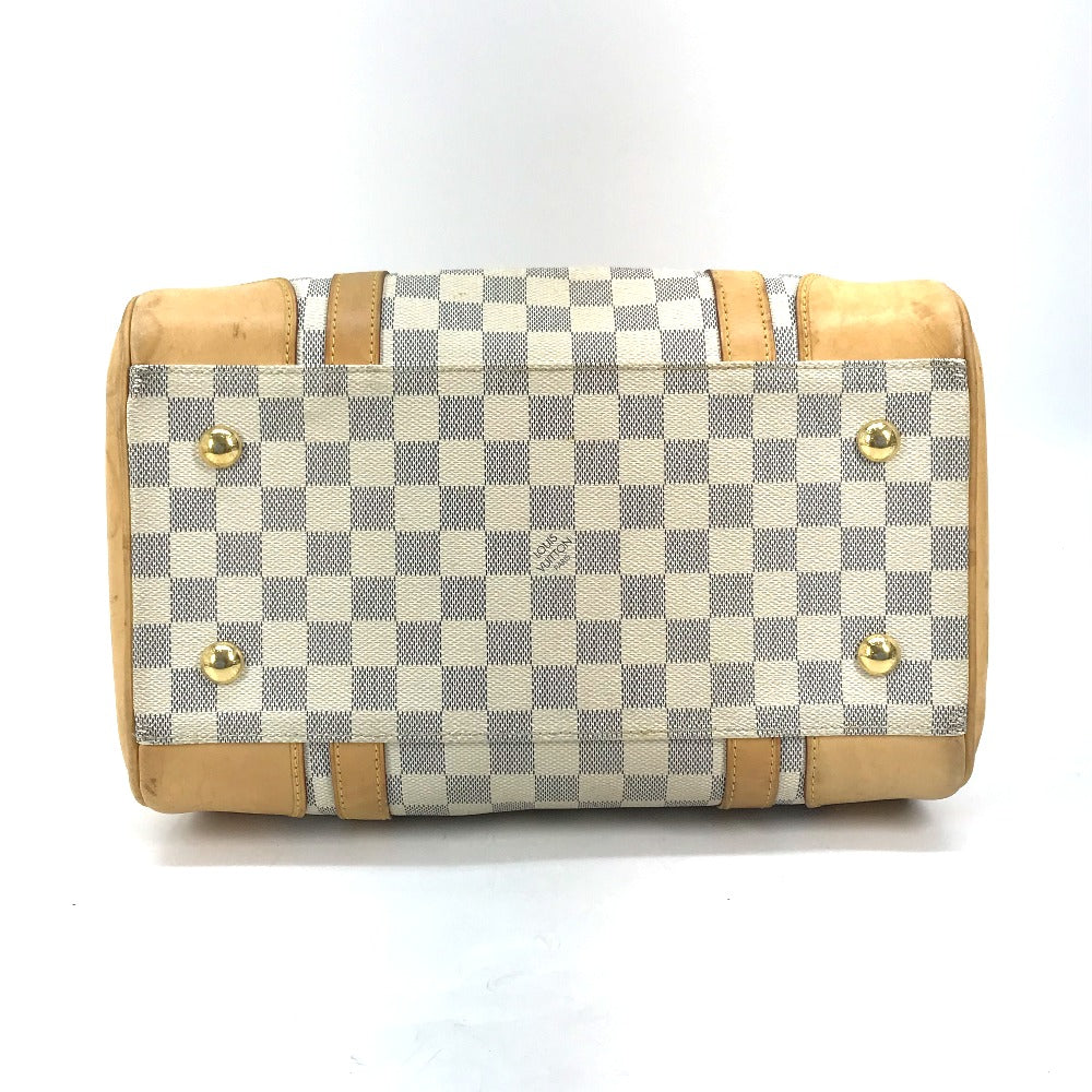LOUIS VUITTON Handbag N52001 Damier Azur Canvas white Damier Azur Berkeley PM Women