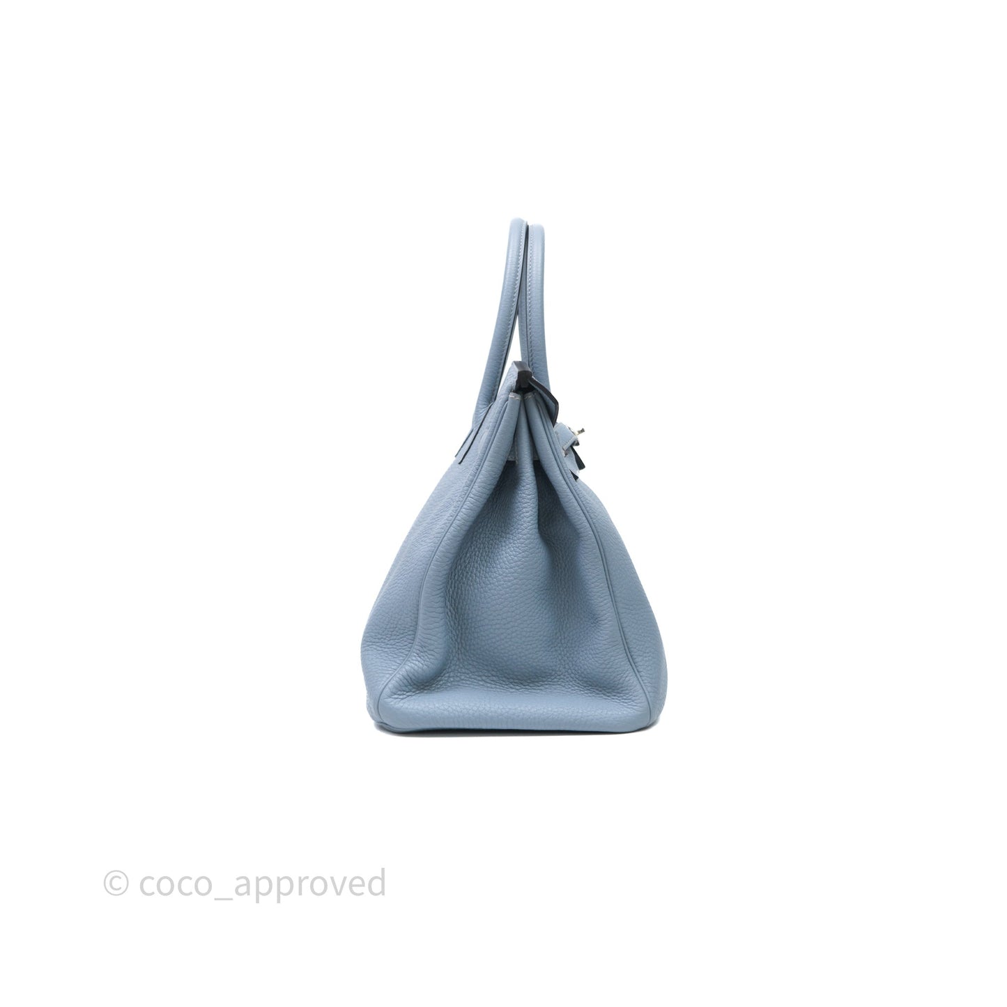Hermès Birkin 35 Blue Ciel Togo Palladium Hardware