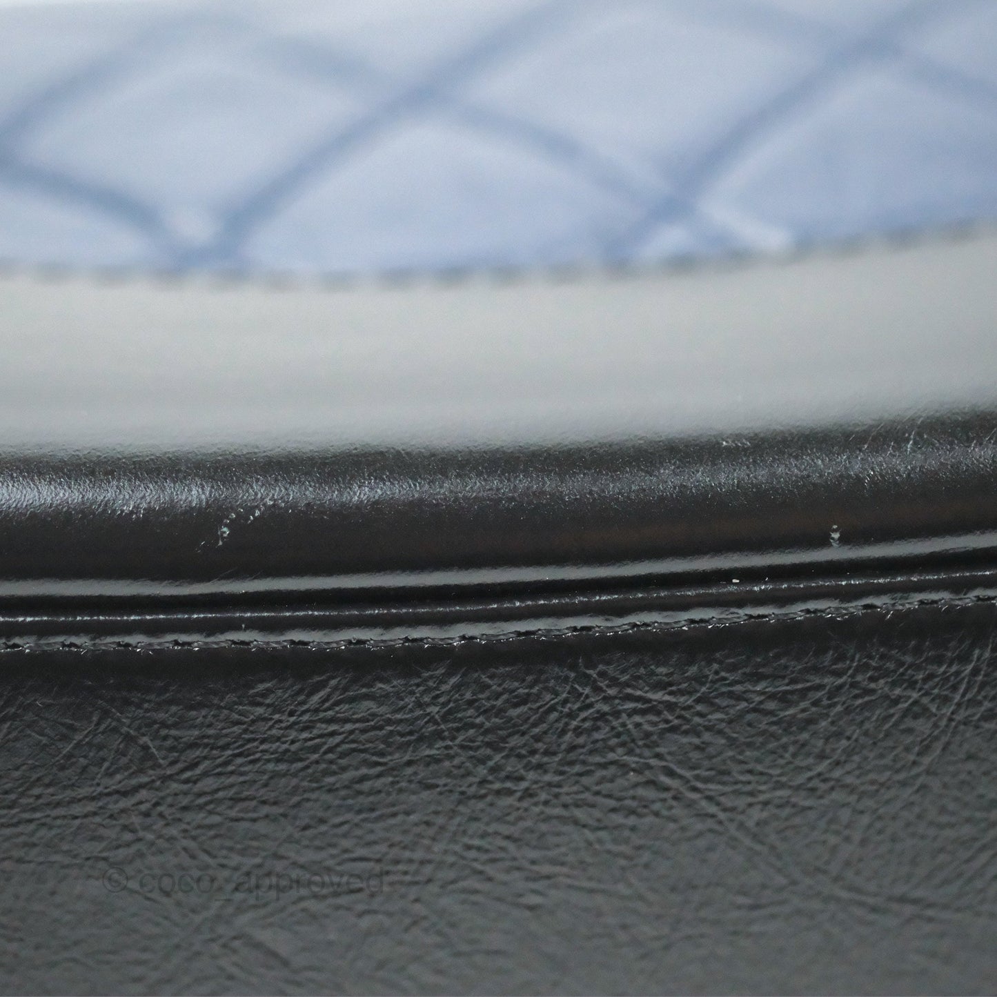 Chanel Small Gabrielle Backpack Navy Black Aged Calfskin