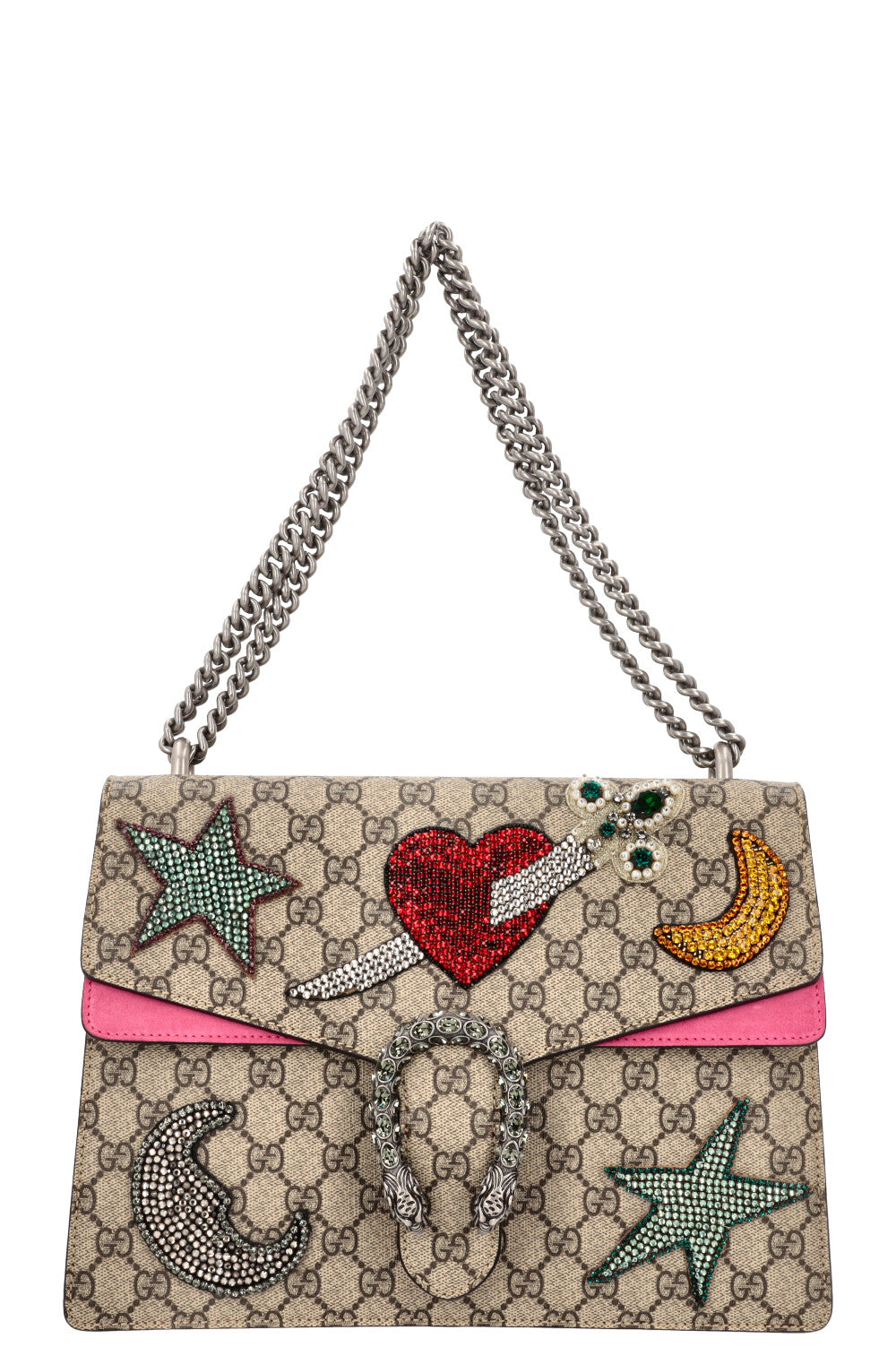 Luxury Gucci Trending 2025 Dionysus GG Bag Crystals