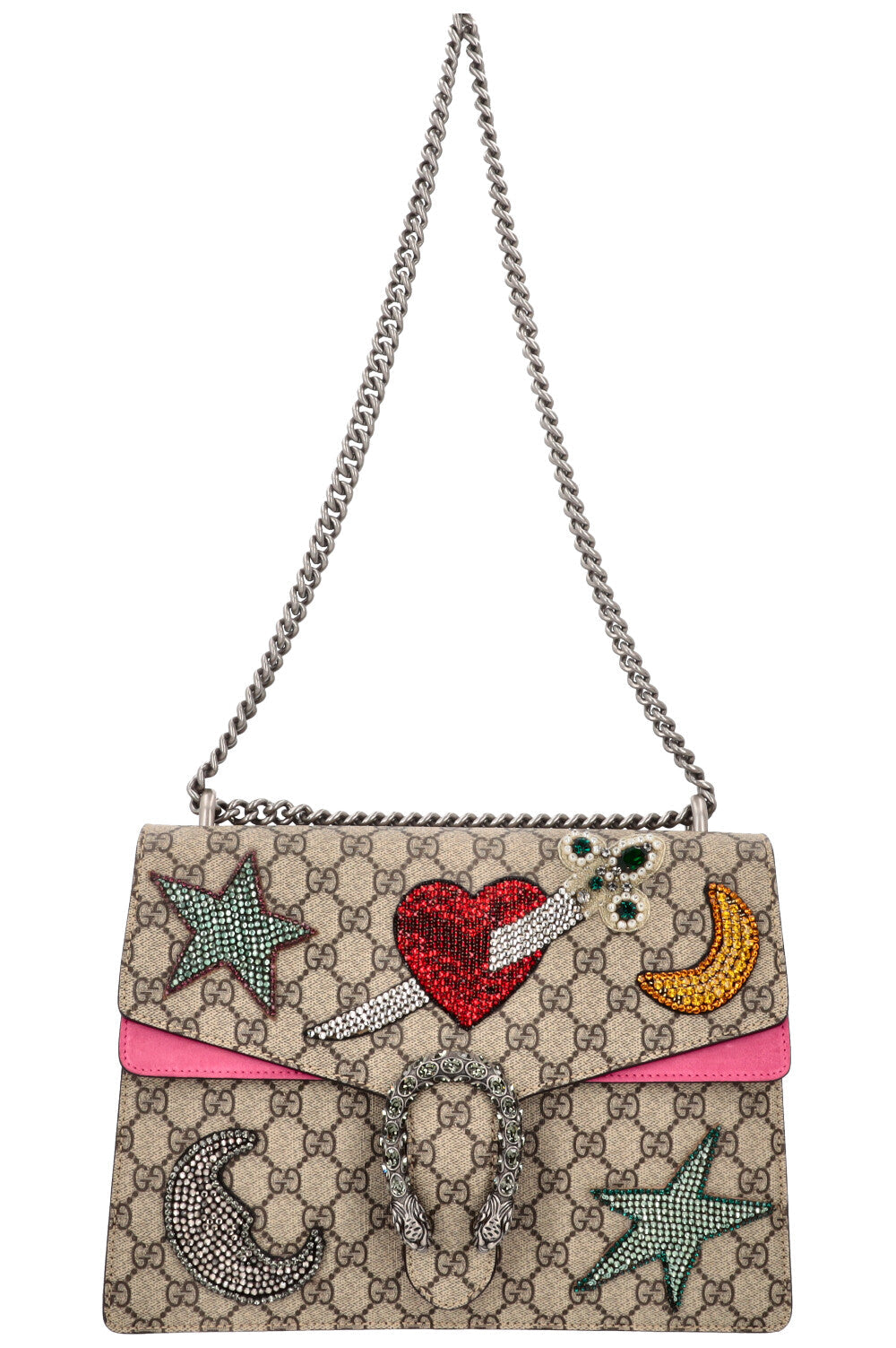 Luxury Gucci Trending 2025 Dionysus GG Bag Crystals