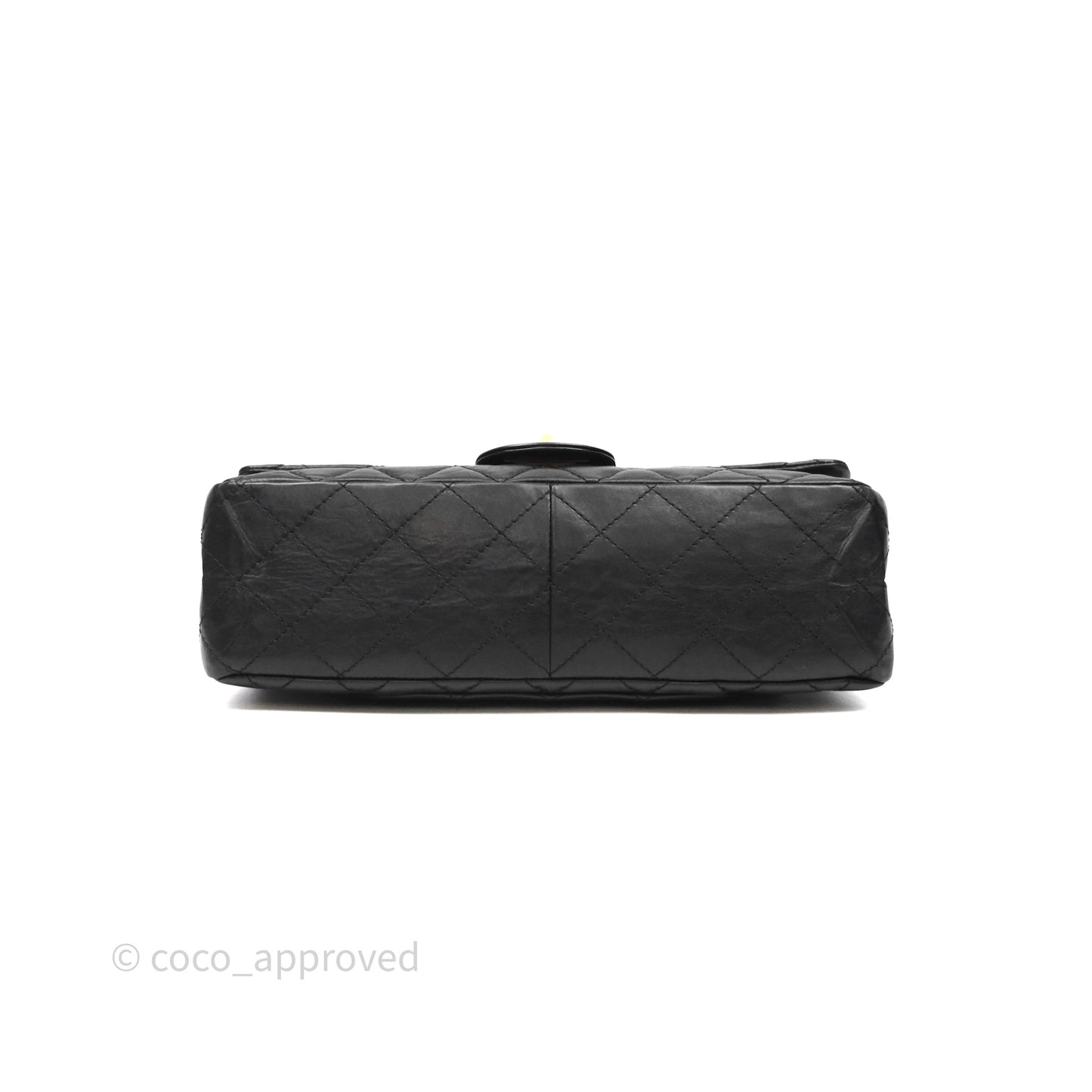 Chanel Reissue Quilted Aged Calfskin Black Aged Gold Hardware 227