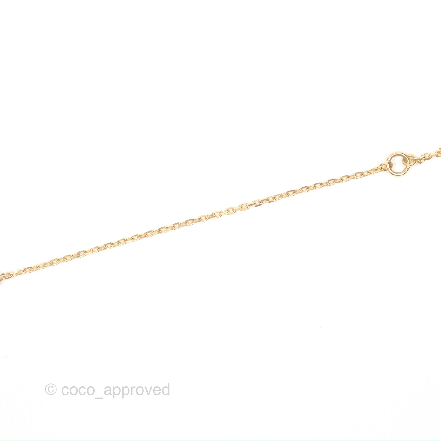Van Cleef & Arpels 18K Yellow Gold Mother of Pearl Sweet Alhambra Butterfly Bracelet