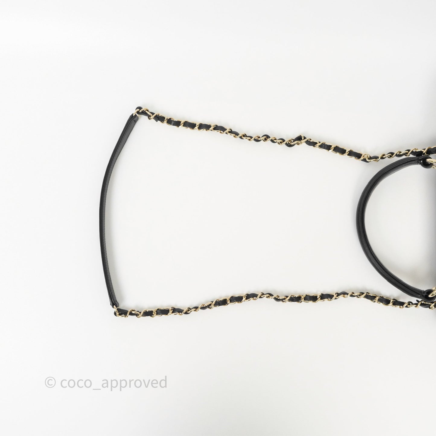 Chanel Small Trendy CC Black Lambskin Gold Hardware