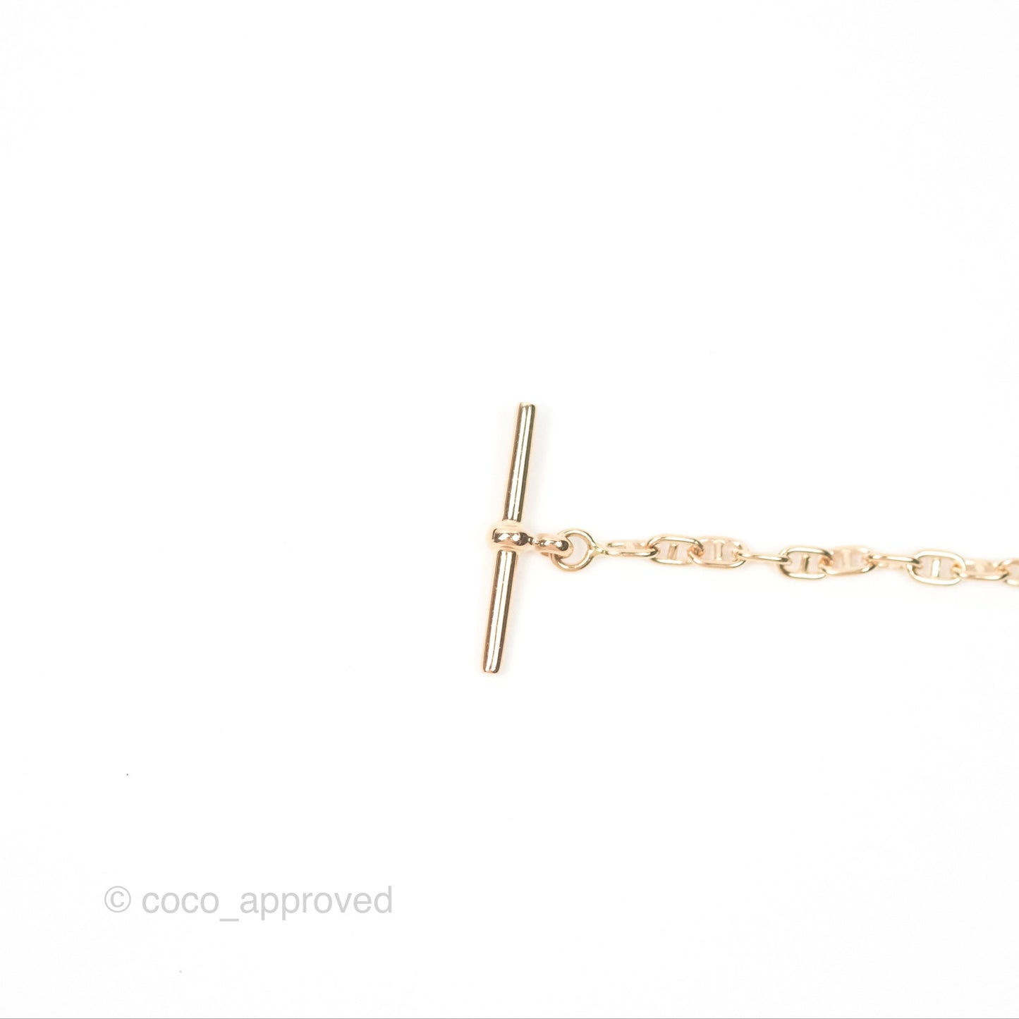 Hermès Farandole Bracelet Very Small Model Rose Gold