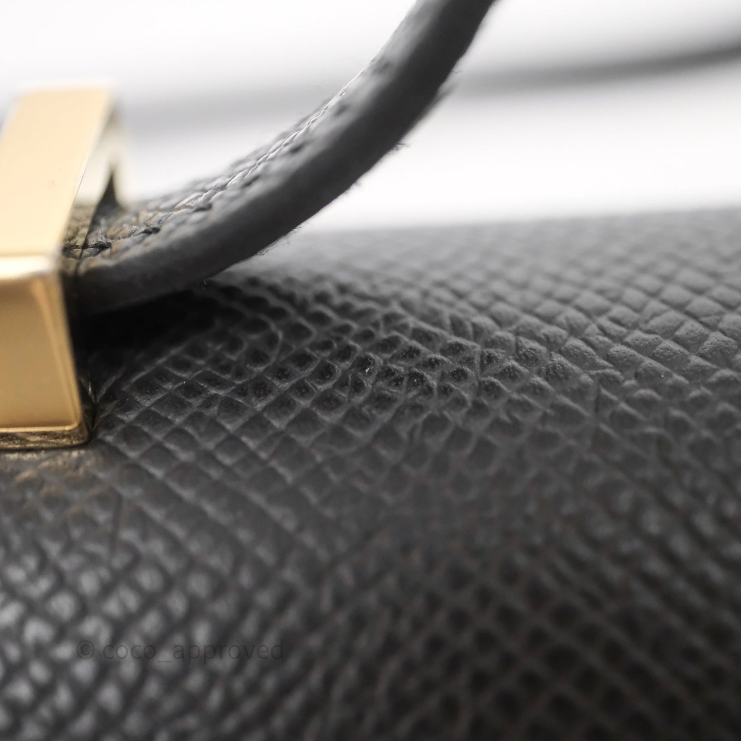 Hermès Constance Elan Plomb 8P Epsom Gold Hardware