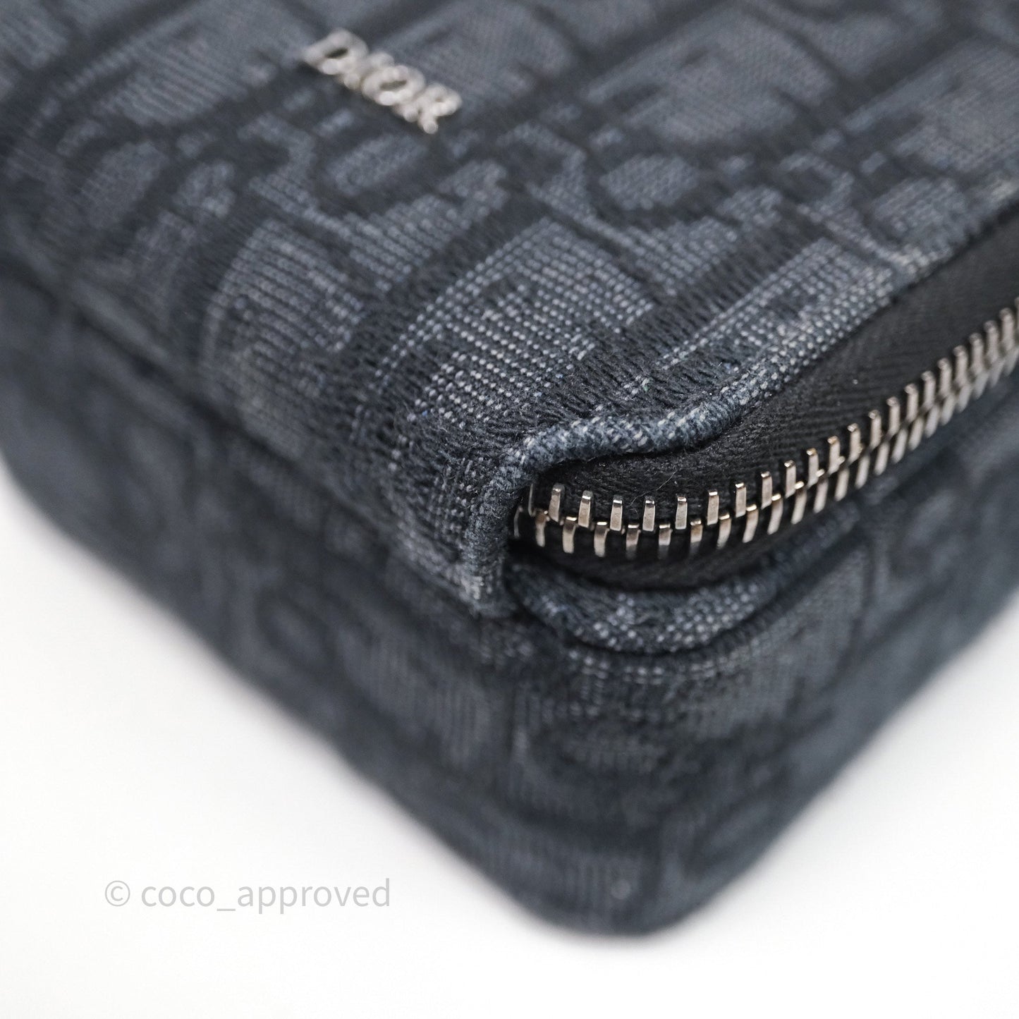Christian Dior Men's Crossbody Bag Black Oblique Canvas
